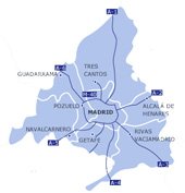 Mapa de Madrid
